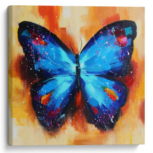 kartyna-Синій метелик