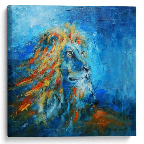 kartina-Синий лев