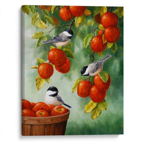 kartyna-Пташки та яблука