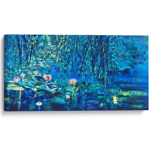 kartyna-Чарівні німфеї на озері