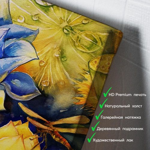 kartina-Голубой лотос