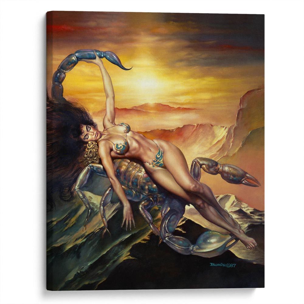 kartyna-Дівчина та скорпіон