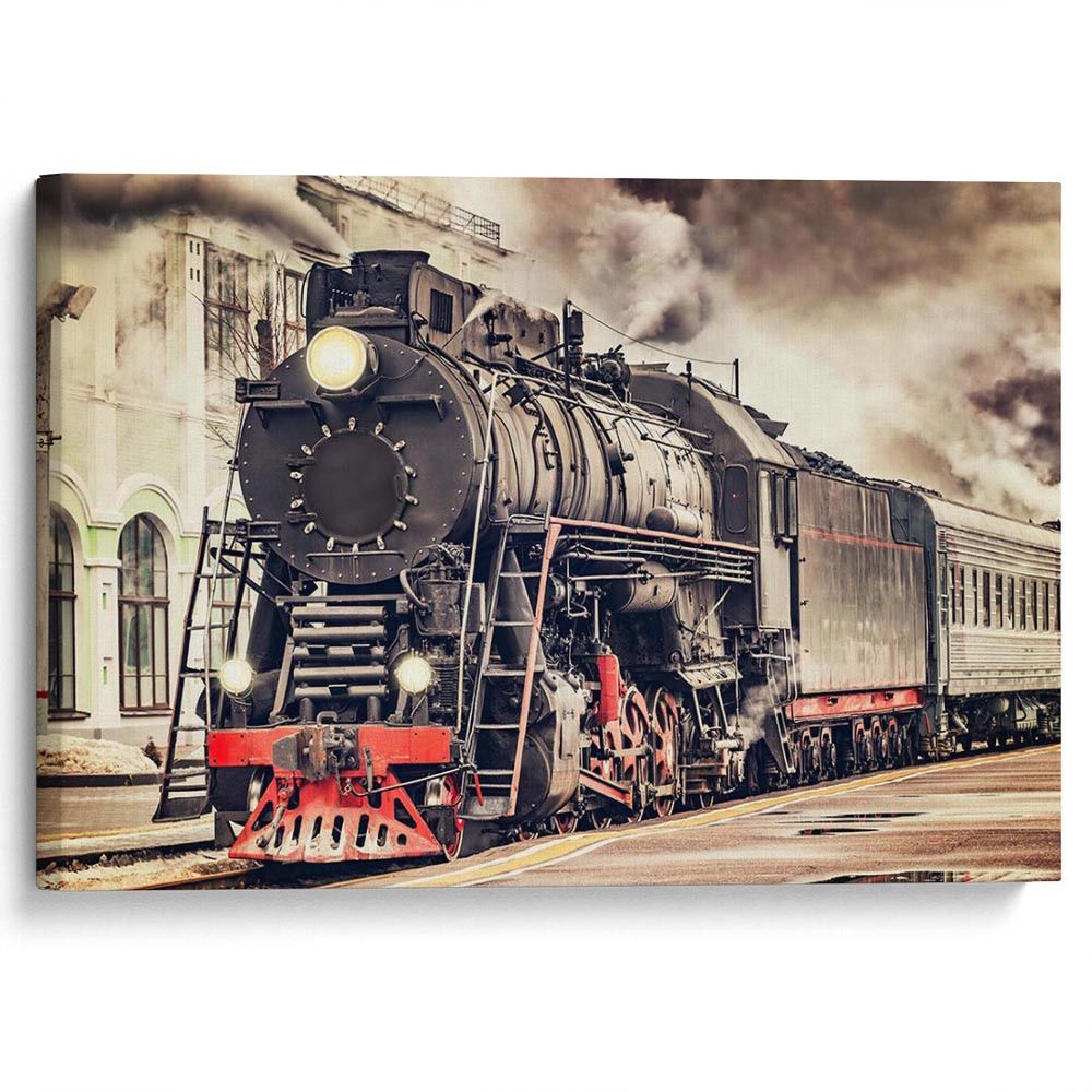 kartyna-Старий поїзд