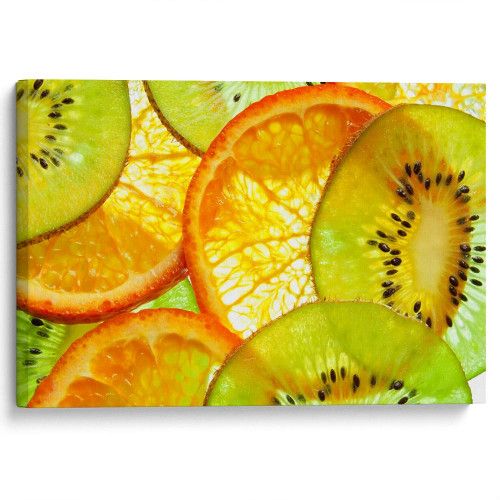 kartina-Киви и апельсины