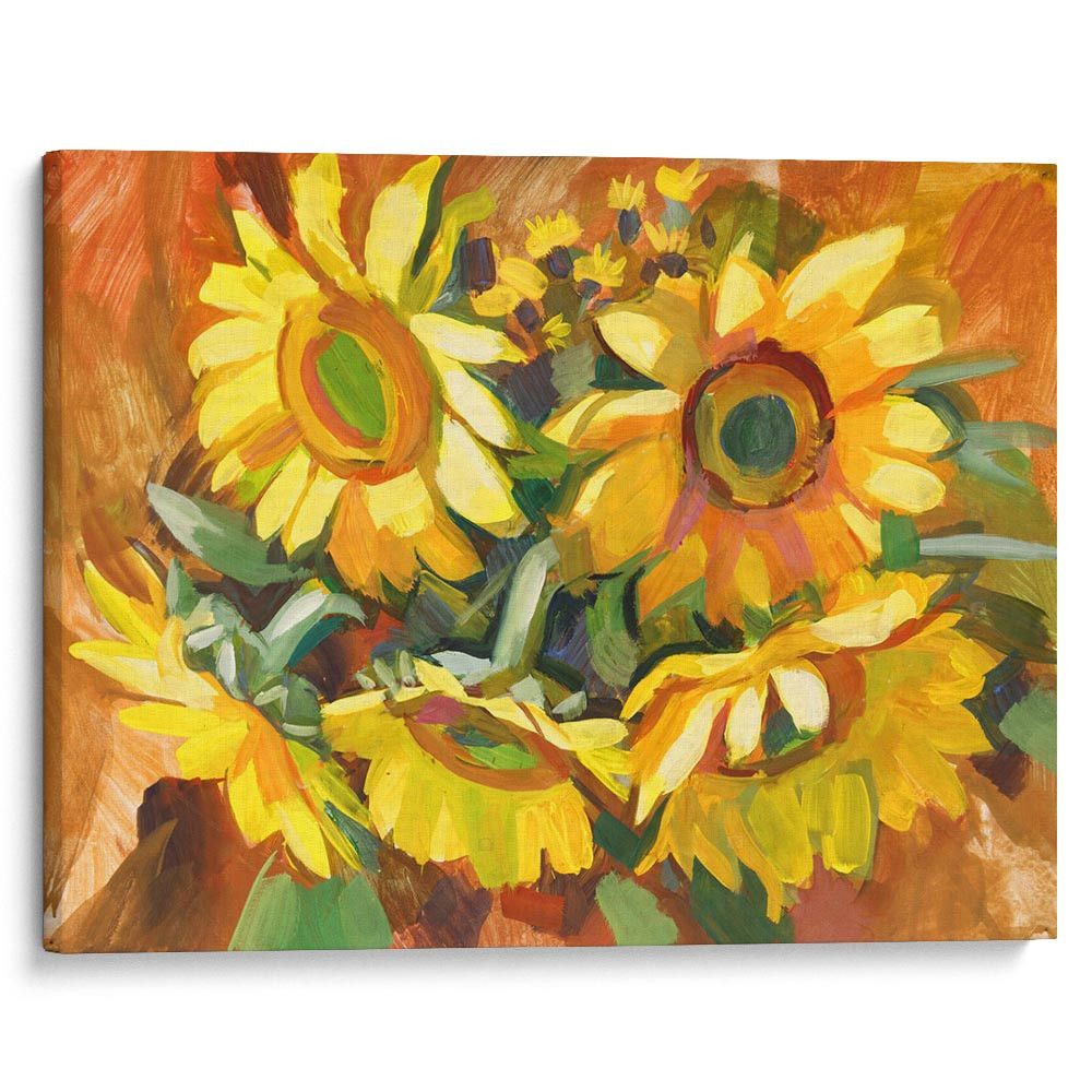 kartina-Украинские подсолнухи