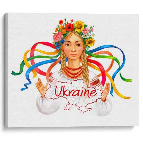 kartina-Девушка и Украина