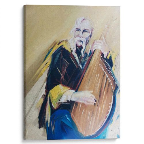 kartyna-Кобзар із бандурою