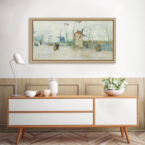 kartyna-Вінсент ван Гог Вулична сцена на Монмартрі