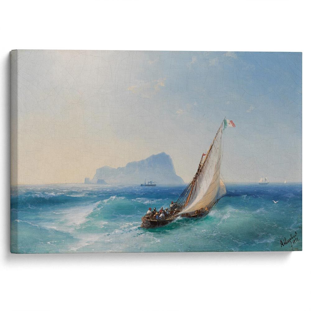 kartina-Иван Айвазовский Неаполитанский залив с Капри