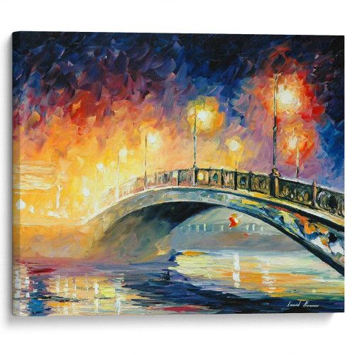 kartyna-Леонід Афремов Нічний міст