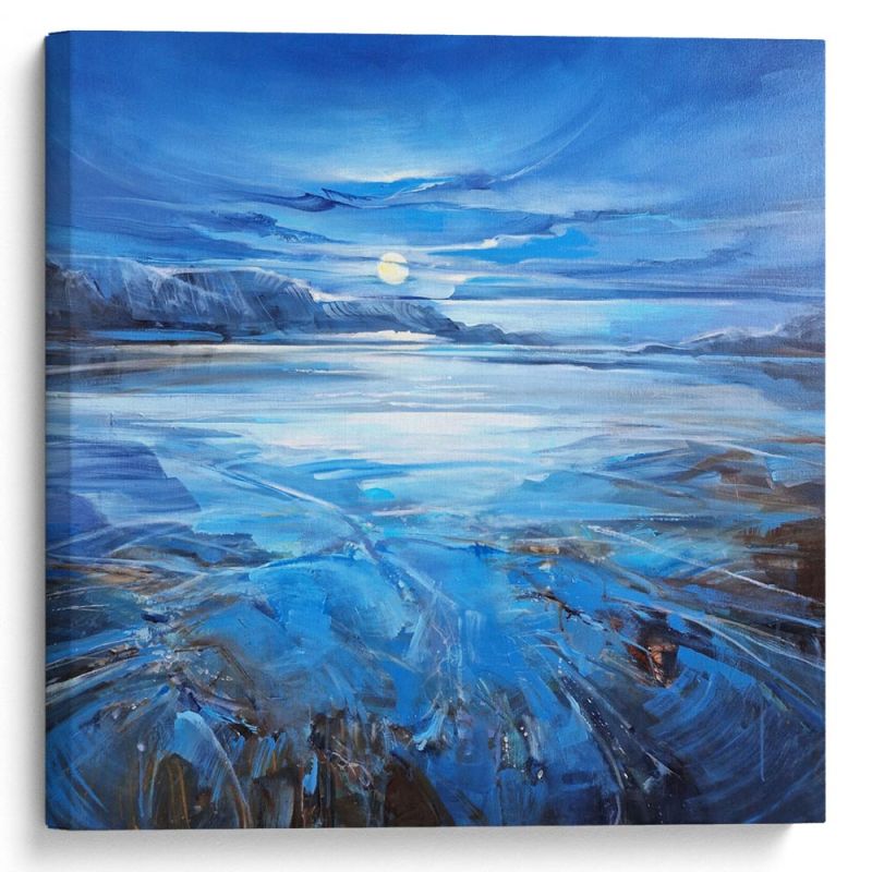 kartyna-Повня на березі океану